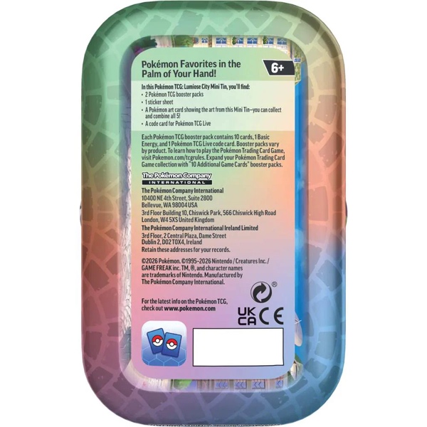 Pokémon TCG Lumiose City Mini Tin - Afbeelding 2