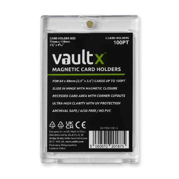 VaultX Magnetic Card Holder 100pt