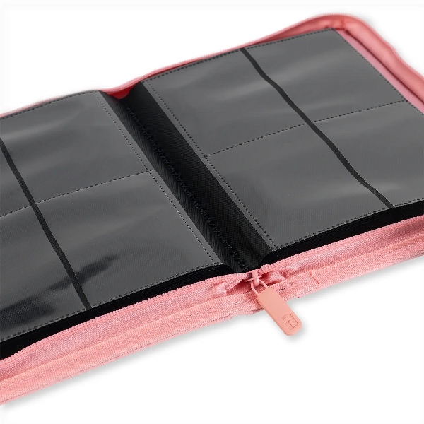 VaultX Exo-Tec Zip Binder 4-Pocket - Just Pink - Afbeelding 2