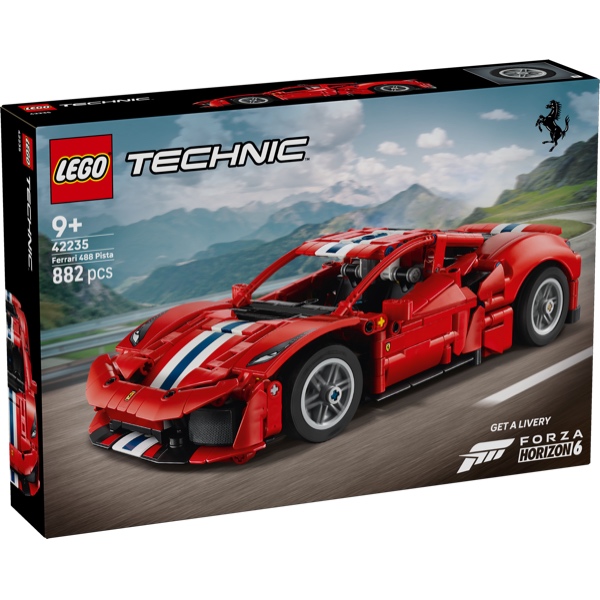 LEGO Technic 42235 Ferrari 488 PISTA Auto