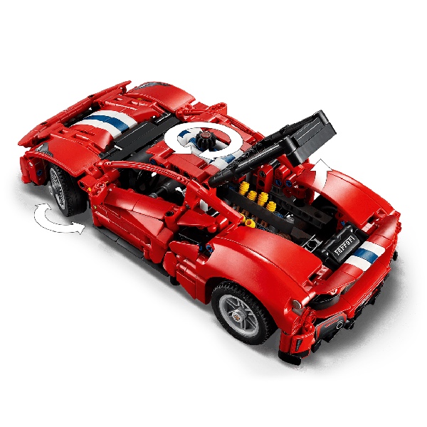 LEGO Technic 42235 Ferrari 488 PISTA Auto - Afbeelding 6