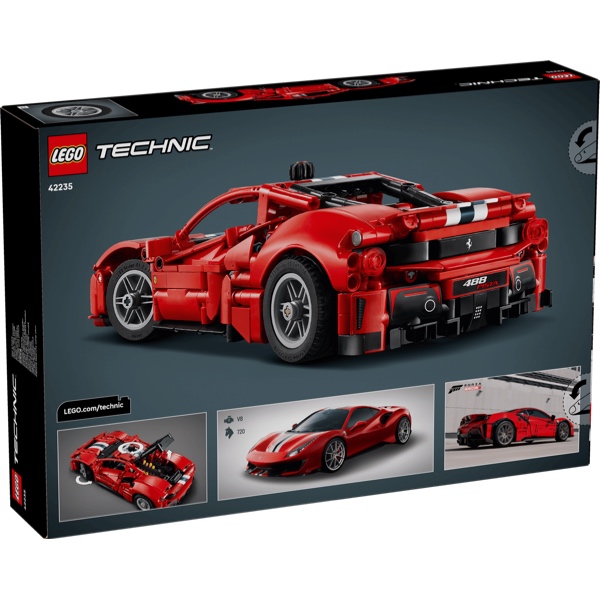 LEGO Technic 42235 Ferrari 488 PISTA Auto - Afbeelding 7