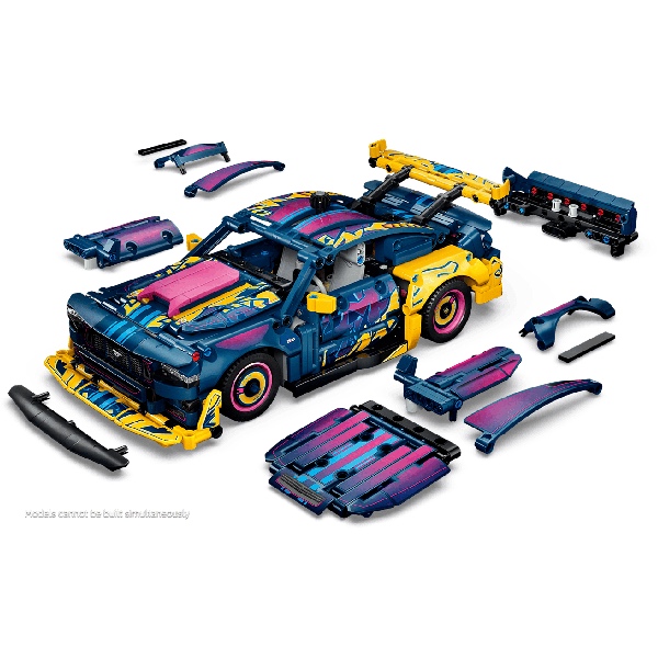 LEGO Technic 42236 Aanpasbare Ford Mustang GT Auto - Afbeelding 6