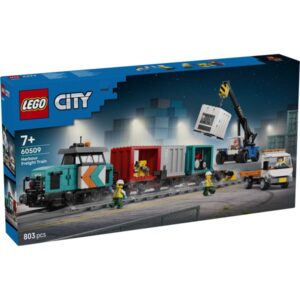 LEGO City 60509 Containertrein Met Kraan En Vrachtwagen