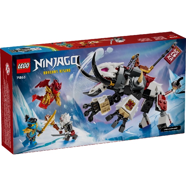 LEGO Ninjago 71863 Zilvar en Grimtak Het Drakenbeest - Afbeelding 4