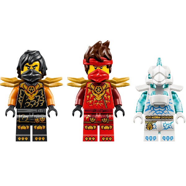 LEGO Ninjago 71864 Kai en Cole's Combivoertuigen - Afbeelding 4