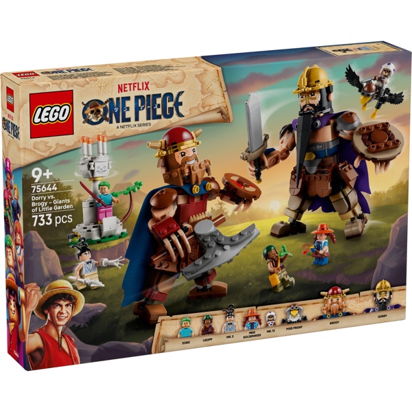 LEGO One Piece 75644 Dorry vs. Brogy – Reuzen van Kleine Gaarde