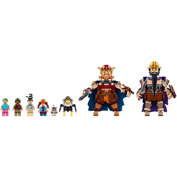LEGO One Piece 75644 Dorry vs. Brogy – Reuzen van Kleine Gaarde - Afbeelding 4