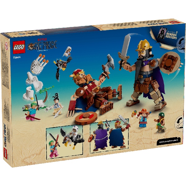 LEGO One Piece 75644 Dorry vs. Brogy – Reuzen van Kleine Gaarde - Afbeelding 5