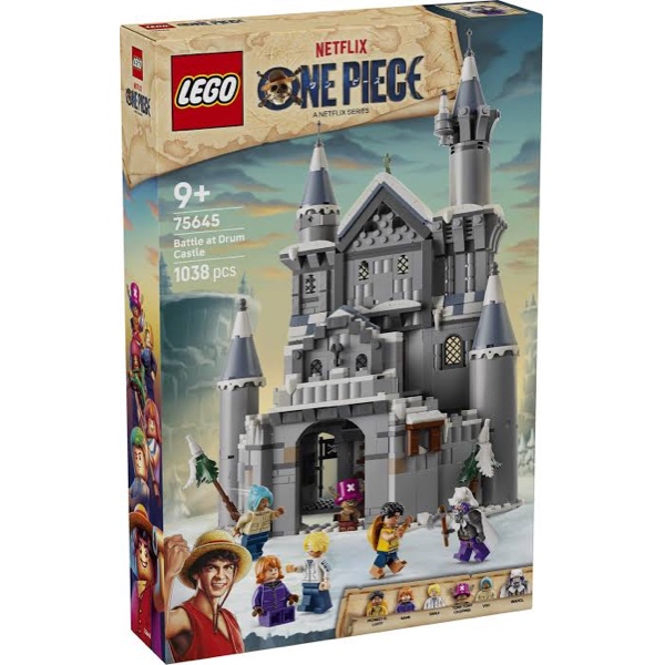 LEGO One Piece 75645 Slag Bij Kasteel Drum