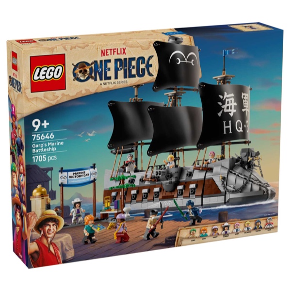 LEGO One Piece 75646 Het Slagschip Van Garp
