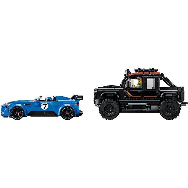 LEGO Speed Champions 77263 Jaguar Project 7 en Land Rover Defender - Afbeelding 3