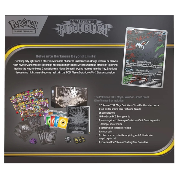 Pokémon TCG Pitch Black Elite Trainer Box - Afbeelding 3