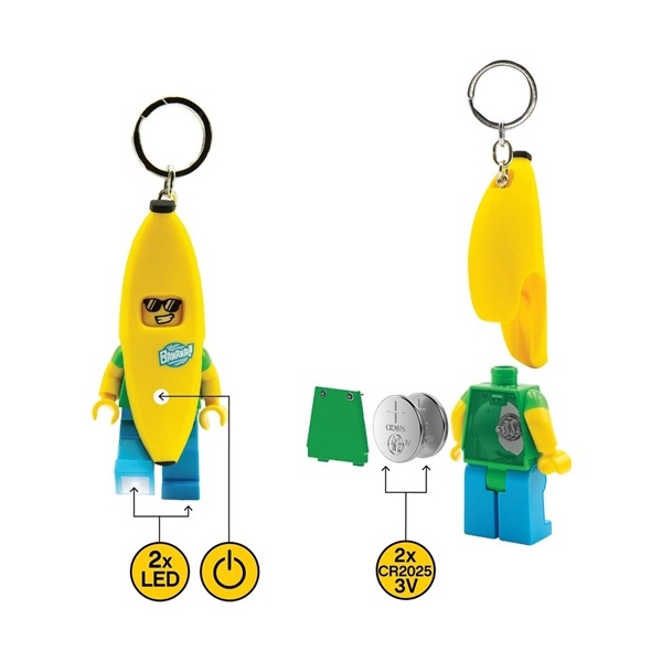 LEGO Sleutellampje Banana Guy - Afbeelding 4