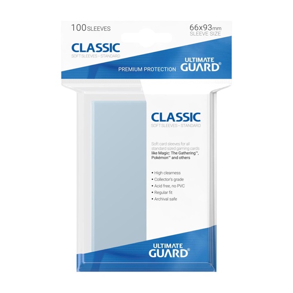 Ultimate Guard Classic Sleeves Standard Size 66 x 93 mm