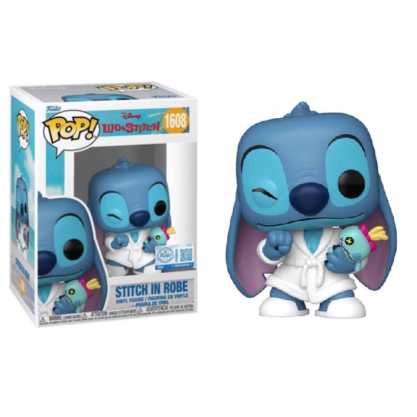 Funko Pop! Disney Lilo & Stitch Stitch In Robe #1608