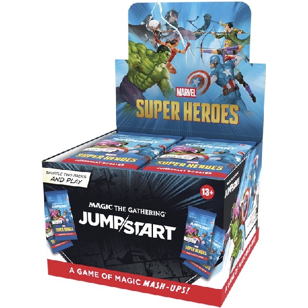 Magic The Gathering TCG Marvel Super Heroes Jumpstart Booster Box