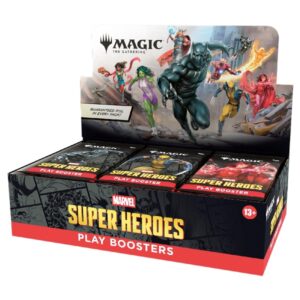 Magic The Gathering TCG Marvel Super Heroes Play Boosters Booster Box