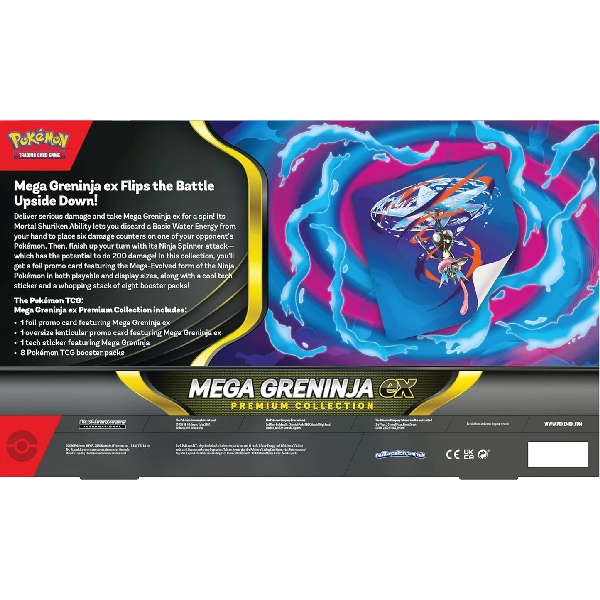 Pokémon TCG Mega Greninja EX Premium Collection - Afbeelding 4