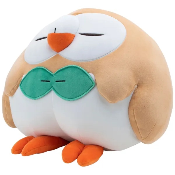 Pluche Jazwares Pokémon PKW3460- Rowlet 45CM - Afbeelding 2