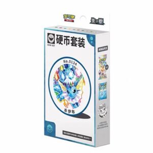 Pokémon TCG Simplified Chinese Terastal Gathering Coin Set - Vaporeon