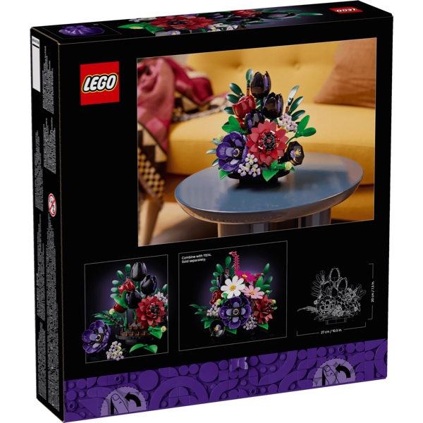 LEGO Botanicals 11513 Donker Bloemstuk - Afbeelding 4