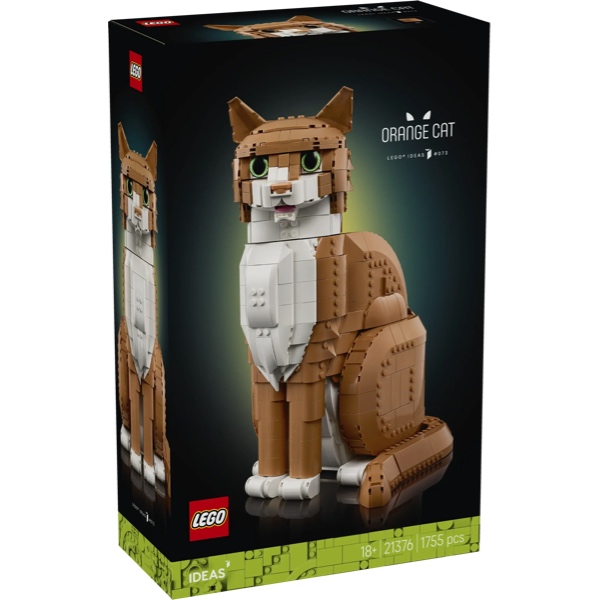 LEGO Ideas 21376 Oranje Kat
