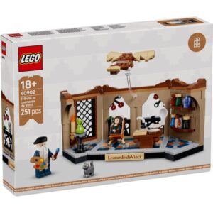 LEGO Exclusive 40902 Eerbetoon aan Leonardo da Vinci