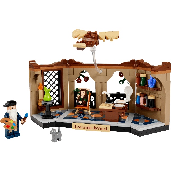 LEGO Exclusive 40902 Eerbetoon aan Leonardo da Vinci - Afbeelding 2