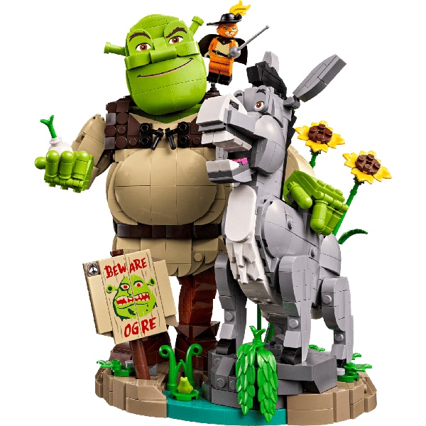 LEGO Dreamworks 72423 Shrek, Ezel en de Gelaarsde Kat - Afbeelding 2