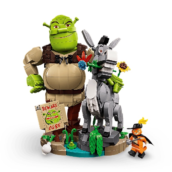 LEGO Dreamworks 72423 Shrek, Ezel en de Gelaarsde Kat - Afbeelding 4