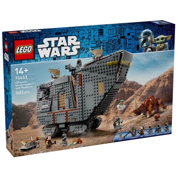 LEGO Star Wars 75453 Offworld Sandcrawler en Mudhorn