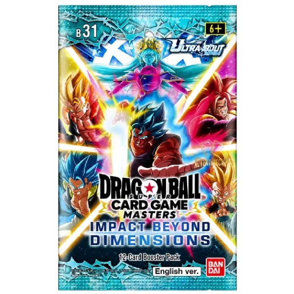 Dragon Ball Super CG B31 Impact Beyond Dimensions Booster Pack