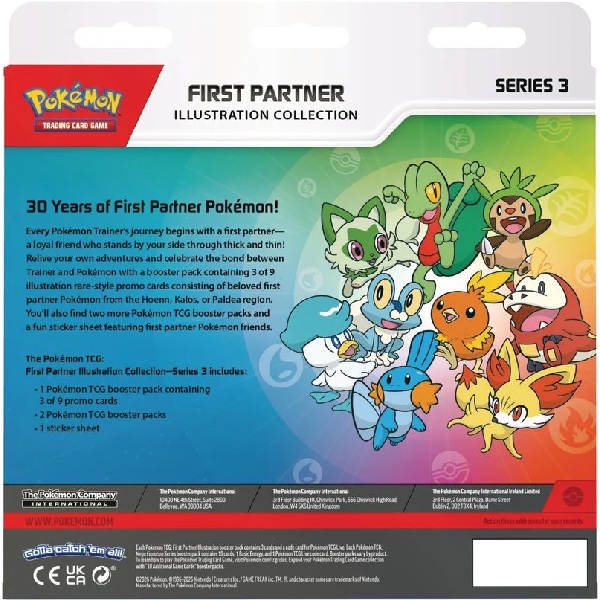 Pokemon TCG First Partner Illustration Collection - Series 3 - Afbeelding 3