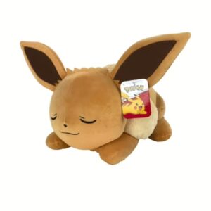Pluche Jazwares Pokémon Squishmallow - Slapende Eevee 45CM