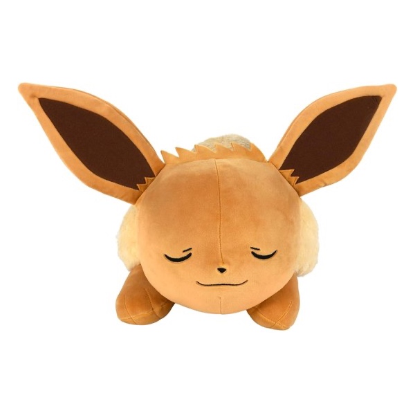Pluche Jazwares Pokémon Squishmallow - Slapende Eevee 45CM - Afbeelding 2