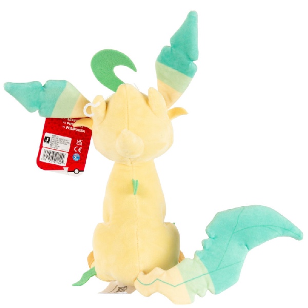 Pluche Jazwares Pokémon PKW2377 - Leafeon 20CM - Afbeelding 3