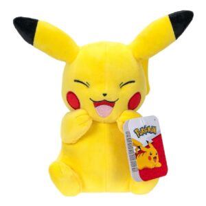 Pluche Jazwares Pokémon PKW3080 - Pikachu Lachend 20CM