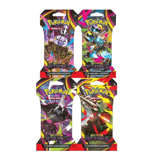 Pokémon TCG Pitch Black Sleeved Booster Pack - Afbeelding 2