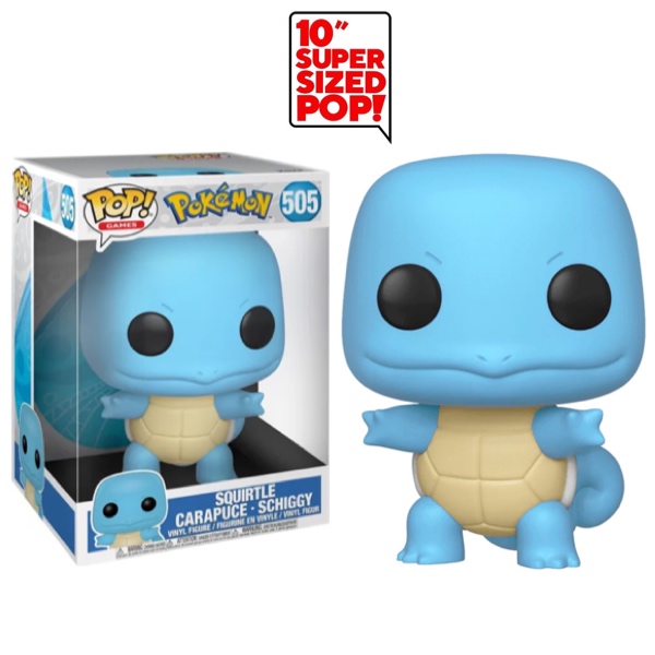 Funko Pop! Pokémon Squirtle #505 Super Sized