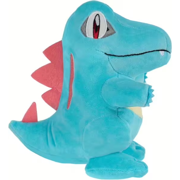Pluche Jazwares Pokémon PKW3772- Totodile 20CM - Afbeelding 3