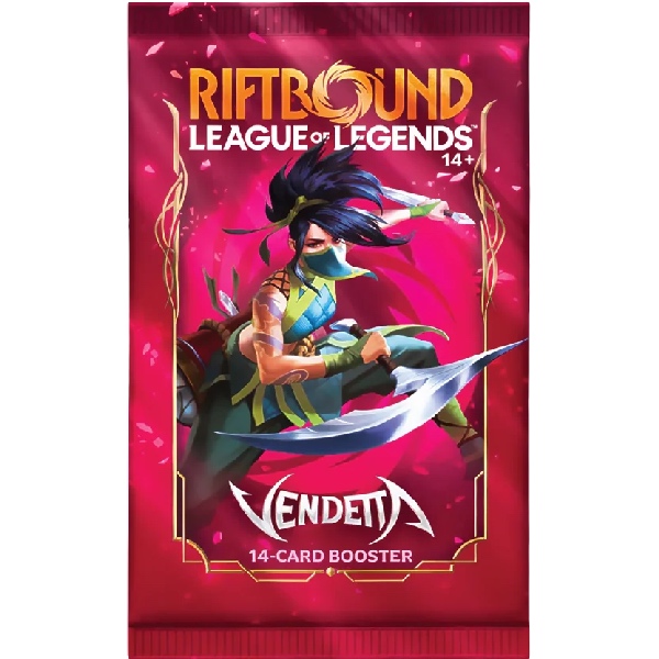 Riftbound League of Legends TCG - Vendetta Booster Pack