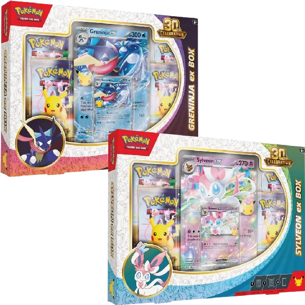 Pokémon TCG 30th Celebration EX Box Greninja of Sylveon
