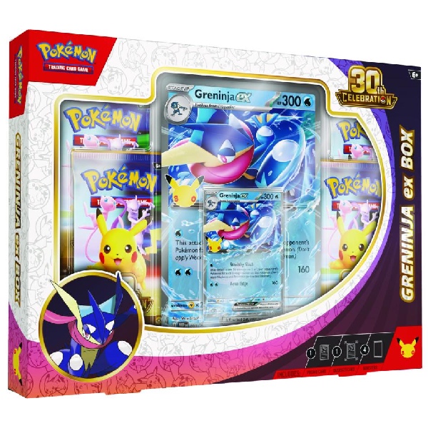 Pokémon TCG 30th Celebration EX Box Greninja of Sylveon - Afbeelding 2