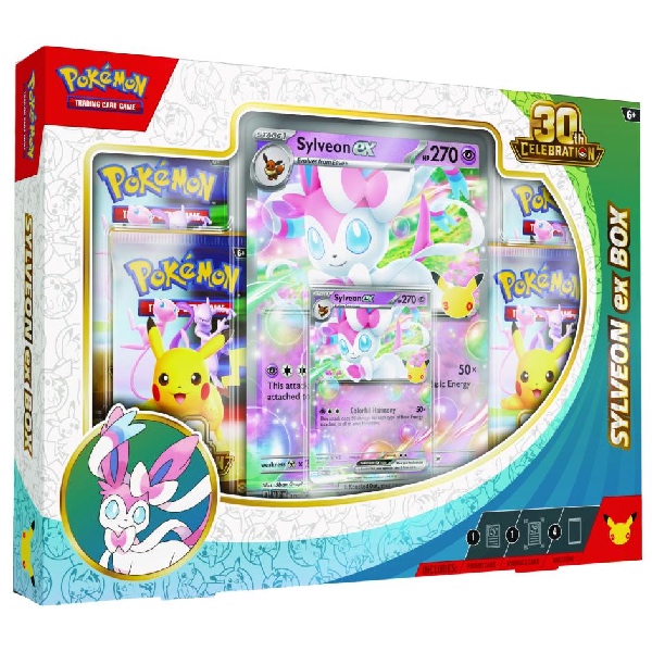 Pokémon TCG 30th Celebration EX Box Greninja of Sylveon - Afbeelding 3