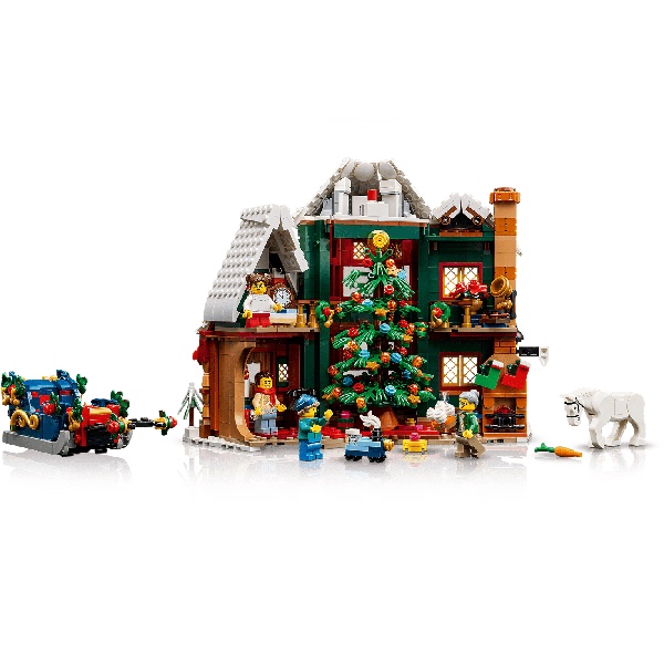 LEGO Icons 11387 Oma's Kersthuis - Afbeelding 3