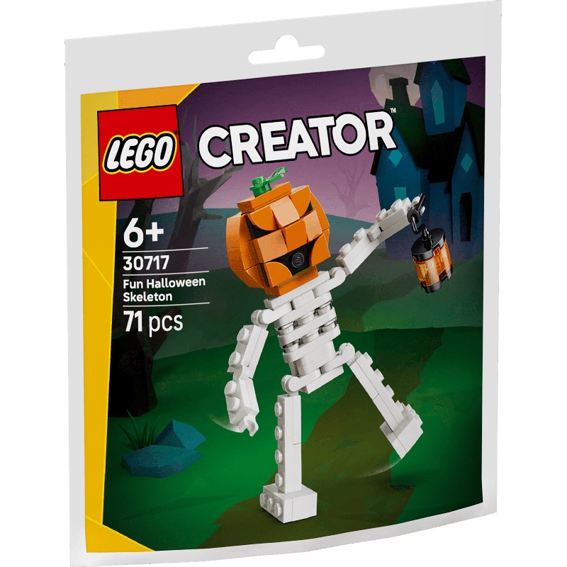 LEGO Paperbag 30717 Creator - Leuk Halloween Skelet