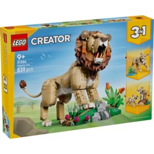 LEGO Creator 31389 3in1 Wilde Dieren - Majestueuze Leeuw
