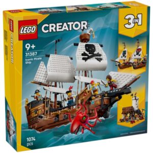 LEGO Creator 31387 3in1 Klassiek Piratenschip