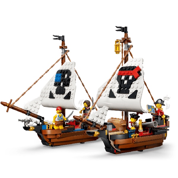 LEGO Creator 31387 3in1 Klassiek Piratenschip - Afbeelding 4